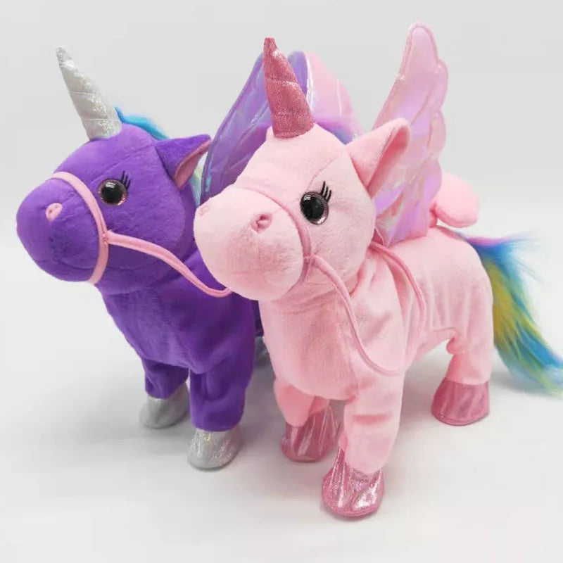 Interactive Unicorn Plush Toy | Singing, Walking & Soft Cuddly Companion for Imaginative Play