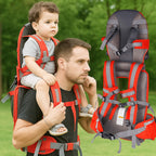 Shoulder Baby Carrier | Comfortable, Secure Design for Children Aged 6 Months to 4 Years | Perfect for Outdoor Adventures and Family Outings
