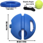 Tennis Training Device – TennisMate Weighted Trainer for Solo Practice, Rebounds & Skill Development