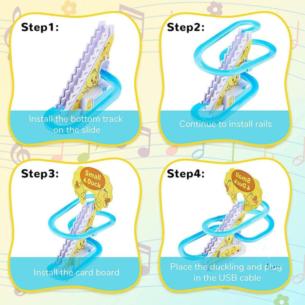 Small Duck Slide Toy | Interactive, Durable & Engaging for Toddlers Aged 3+