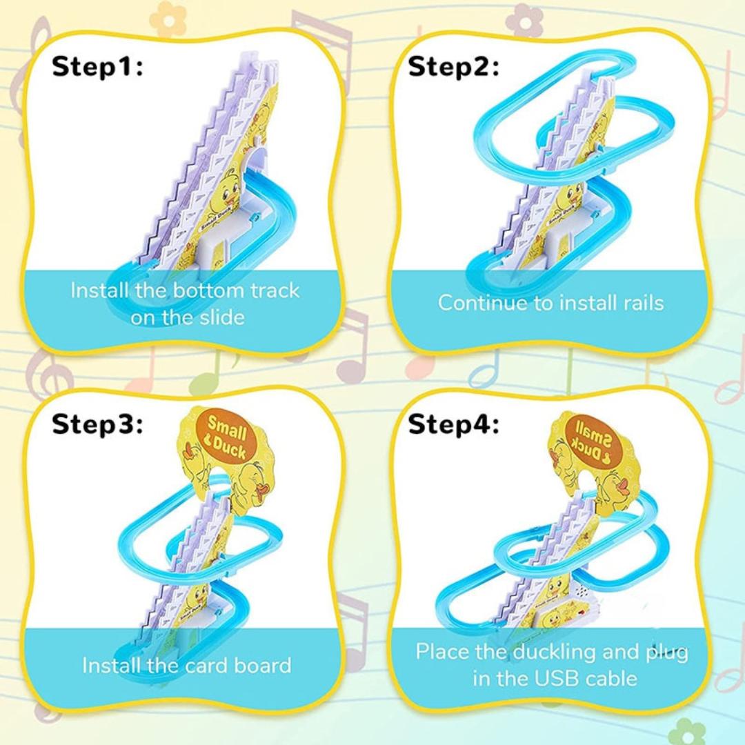 Small Duck Slide Toy | Interactive, Durable & Engaging for Toddlers Aged 3+