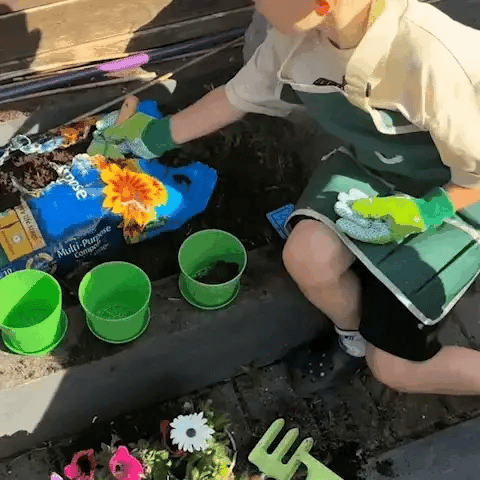 Kids Gardening Tool Set | Complete 7-Piece Kit with Protective Gear for Hands-On Outdoor Learning and Fun