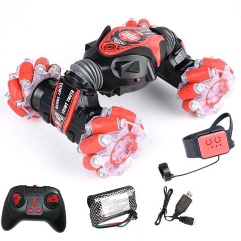 RC Stunt Action Car | Gesture-Controlled, All-Terrain Stunt Car for Kids 7+ and Family Fun