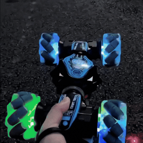 RC StuntTwist Action Car | Gesture-Controlled, All-Terrain Fun for Kids Aged 7+ and Family Adventures