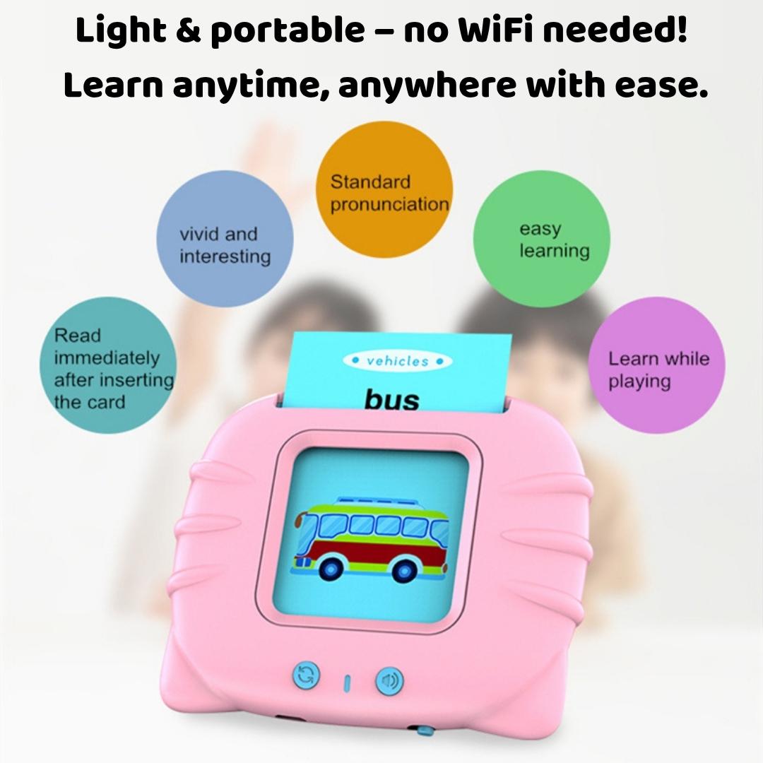 Interactive English Learning Toy for Kids | Fun, Engaging & Educational for Ages 3-8, Perfect for ESL & Vocabulary Building