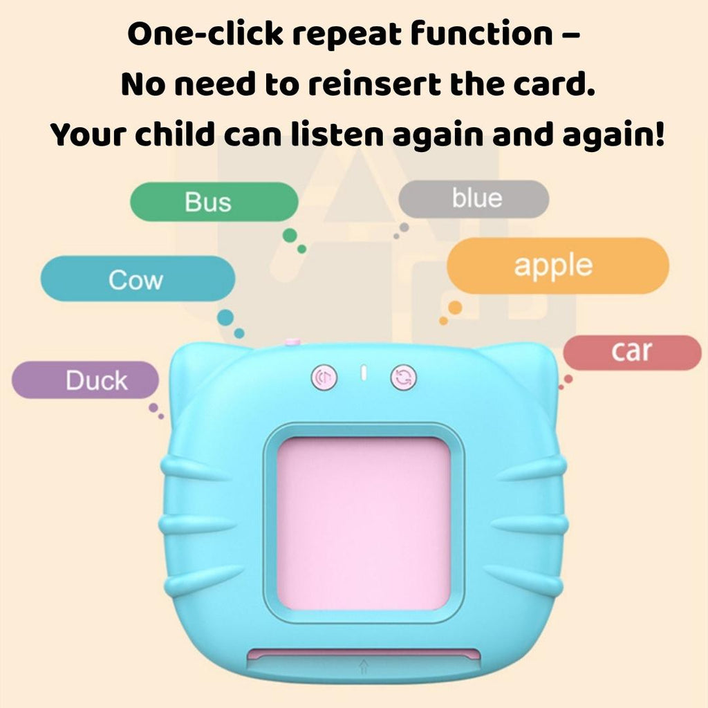 Interactive English Learning Toy for Kids | Fun, Engaging & Educational for Ages 3-8, Perfect for ESL & Vocabulary Building