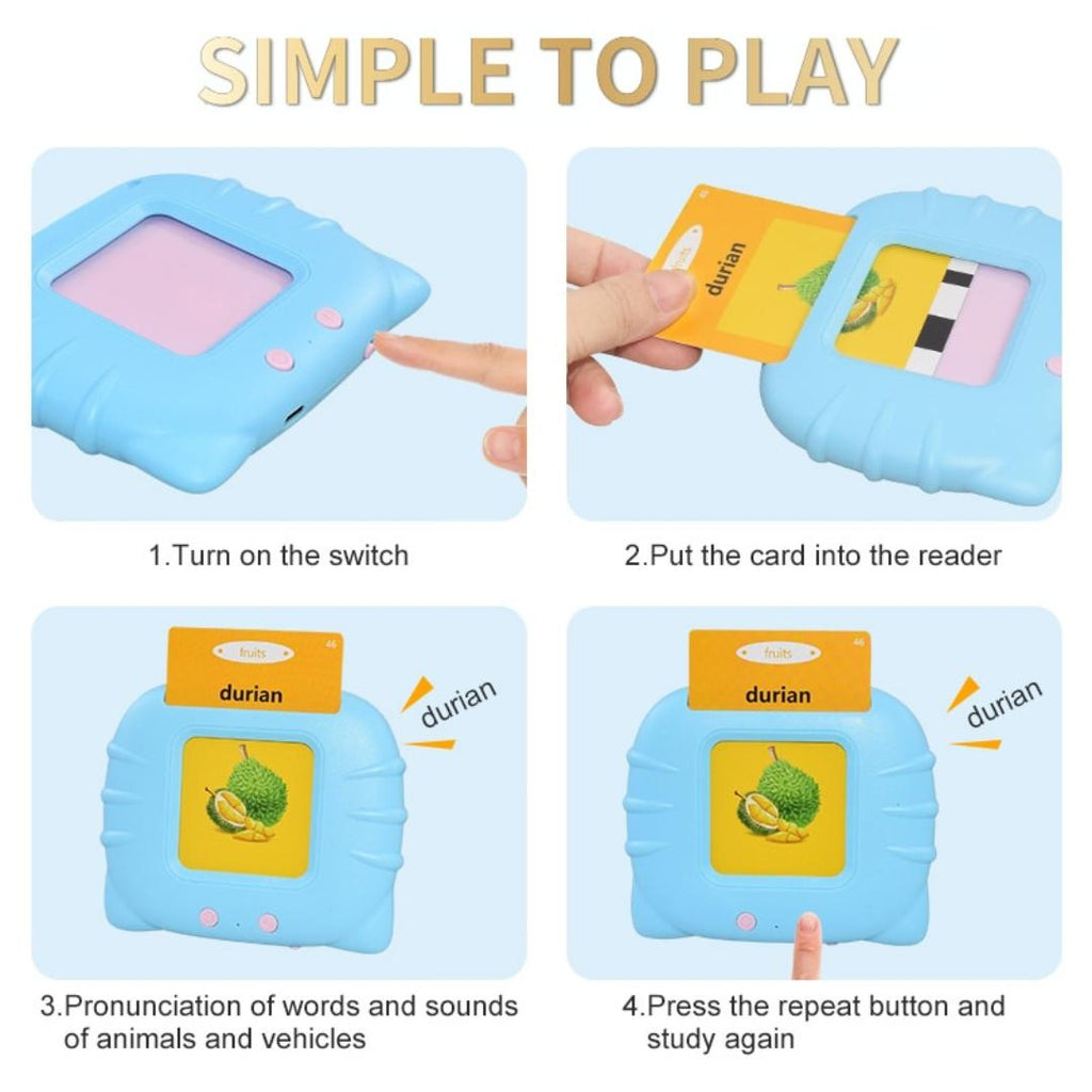 Interactive English Learning Toy for Kids | Fun, Engaging & Educational for Ages 3-8, Perfect for ESL & Vocabulary Building