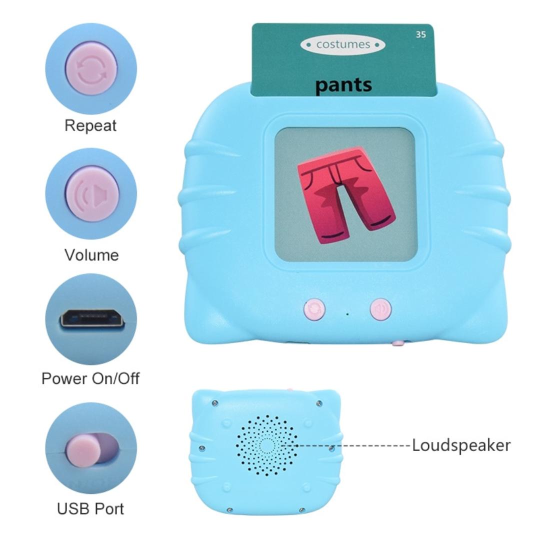 Interactive English Learning Toy for Kids | Fun, Engaging & Educational for Ages 3-8, Perfect for ESL & Vocabulary Building