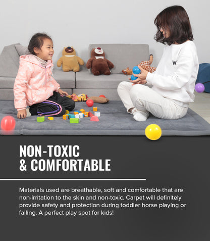 Sensory Rug for Babies | Non-Slip Tatami Matting | Thick Padded play Mat