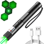 Long Range Green Laser Pointer | 5000 Metres High Power Tactical Flashlight for Outdoor Use