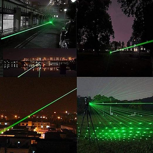 Long Range Green Laser Pointer | 5000 Metres High Power Tactical Flashlight for Outdoor Use