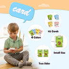 Interactive Flashcards for Kids | Educational Toys - Language Skill Development & Vocabulary Building for Independent Play
