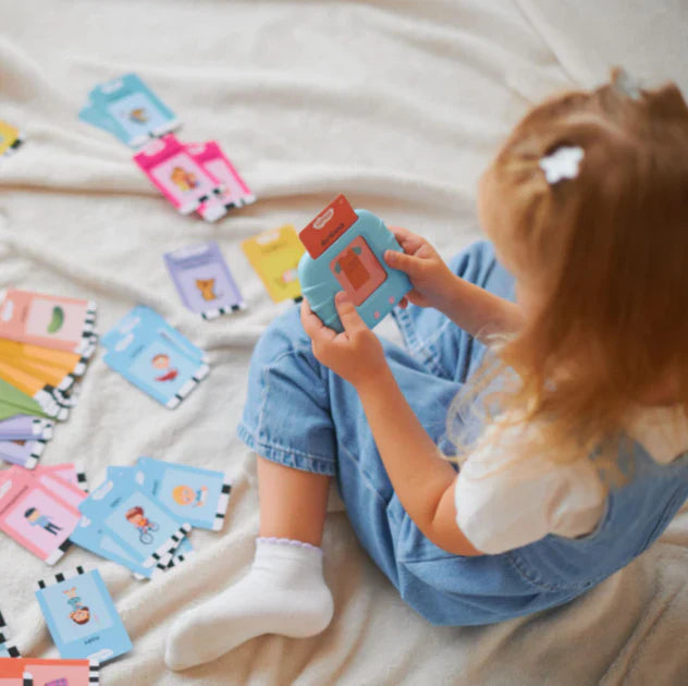 Interactive Flashcards for Kids | Educational Toys - Language Skill Development & Vocabulary Building for Independent Play