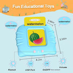 Interactive Flashcards for Kids | Educational Toys - Language Skill Development & Vocabulary Building for Independent Play