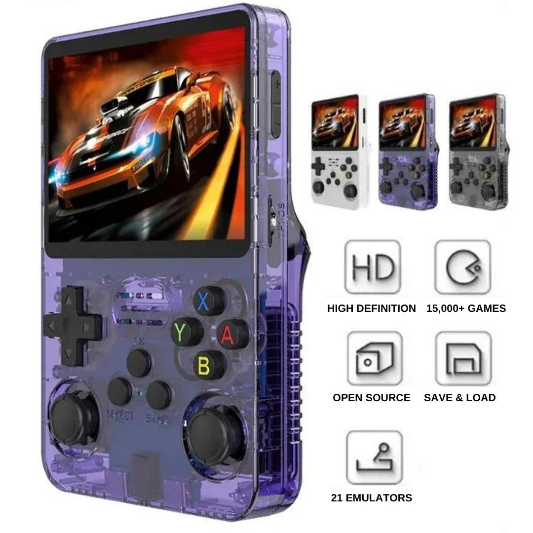 Retro Handheld Gaming Console | 25,000 Preloaded Games, 3.5-Inch IPS Screen & Perfect for On-the-Go Gaming
