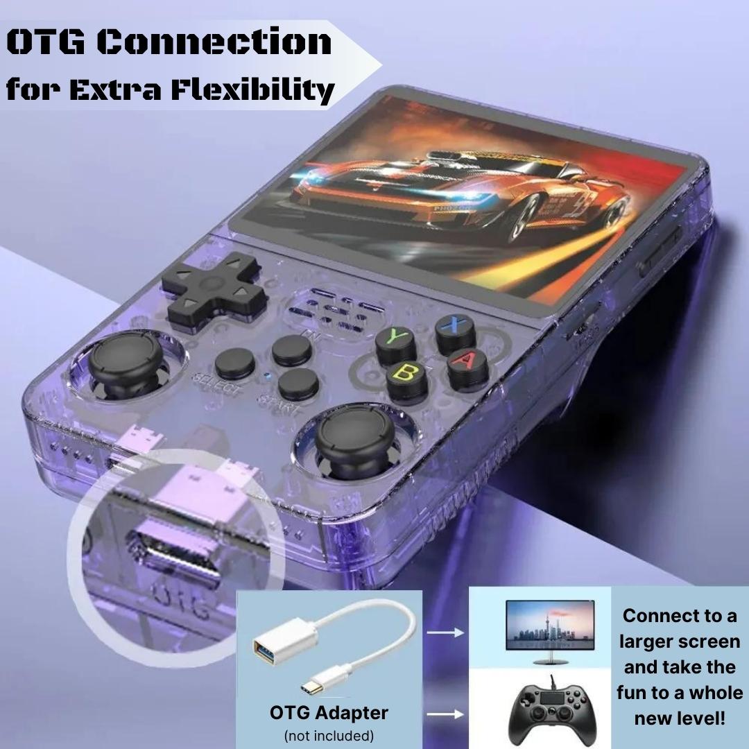 Retro Handheld Gaming Console | 25,000 Preloaded Games, 3.5-Inch IPS Screen & Perfect for On-the-Go Gaming