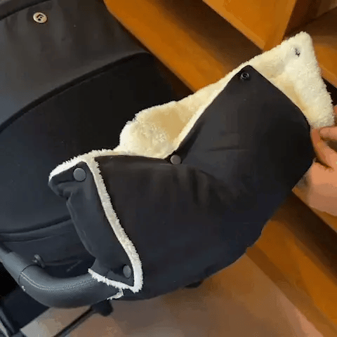 Pram Hand Warmer | Waterproof, Windproof & Cozy for Winter Walks with Baby