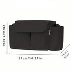 Stroller Organizer with Insulated Bottle Holders | Universal Fit for Busy Parents on the Go