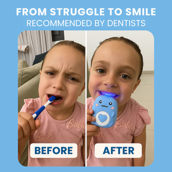 U-Shaped Electric Toothbrush for Kids | Hands-Free, Sonic Cleaning & Adjustable Modes for Fun Dental Care