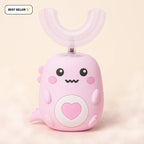 U-Shaped Electric Toothbrush for Kids | Hands-Free, Sonic Cleaning & Adjustable Modes for Fun Dental Care