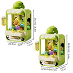 Kids Adventure Claw Game Machine | Enhances Motor Skills & Hand-Eye Coordination for Ages 3-5+ with Lights, Sounds, and 10 Mini Toys