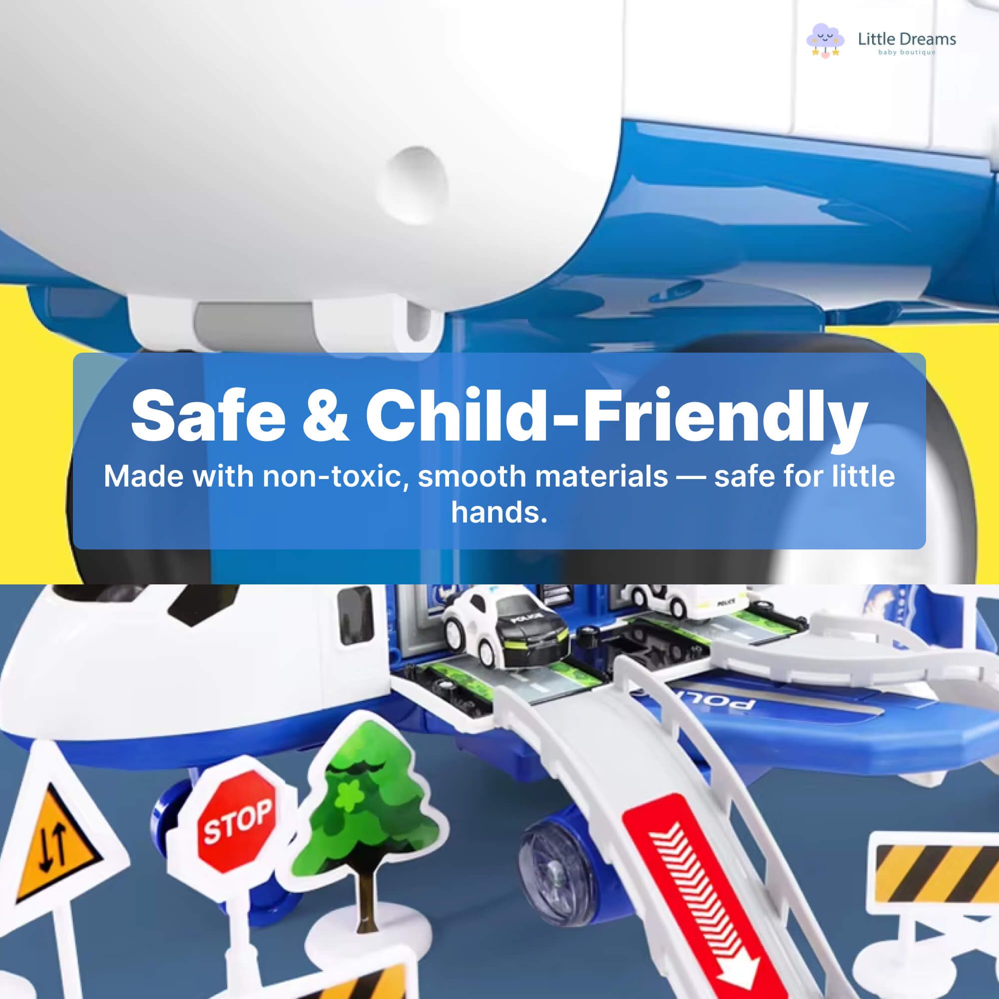 Transformative DIY Plane Toy | Boosts Creativity, Problem Solving & Engaging Educational Content for Kids Aged 3-5+ Years