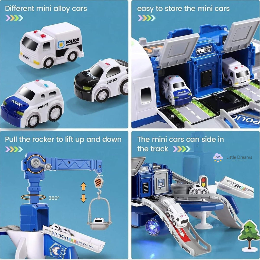 Transformative DIY Plane Toy | Boosts Creativity, Problem Solving & Engaging Educational Content for Kids Aged 3-5+ Years