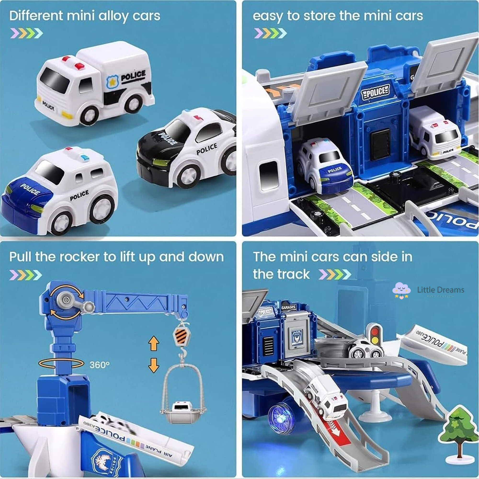 Transformative DIY Plane Toy | Boosts Creativity, Problem Solving & Engaging Educational Content for Kids Aged 3-5+ Years