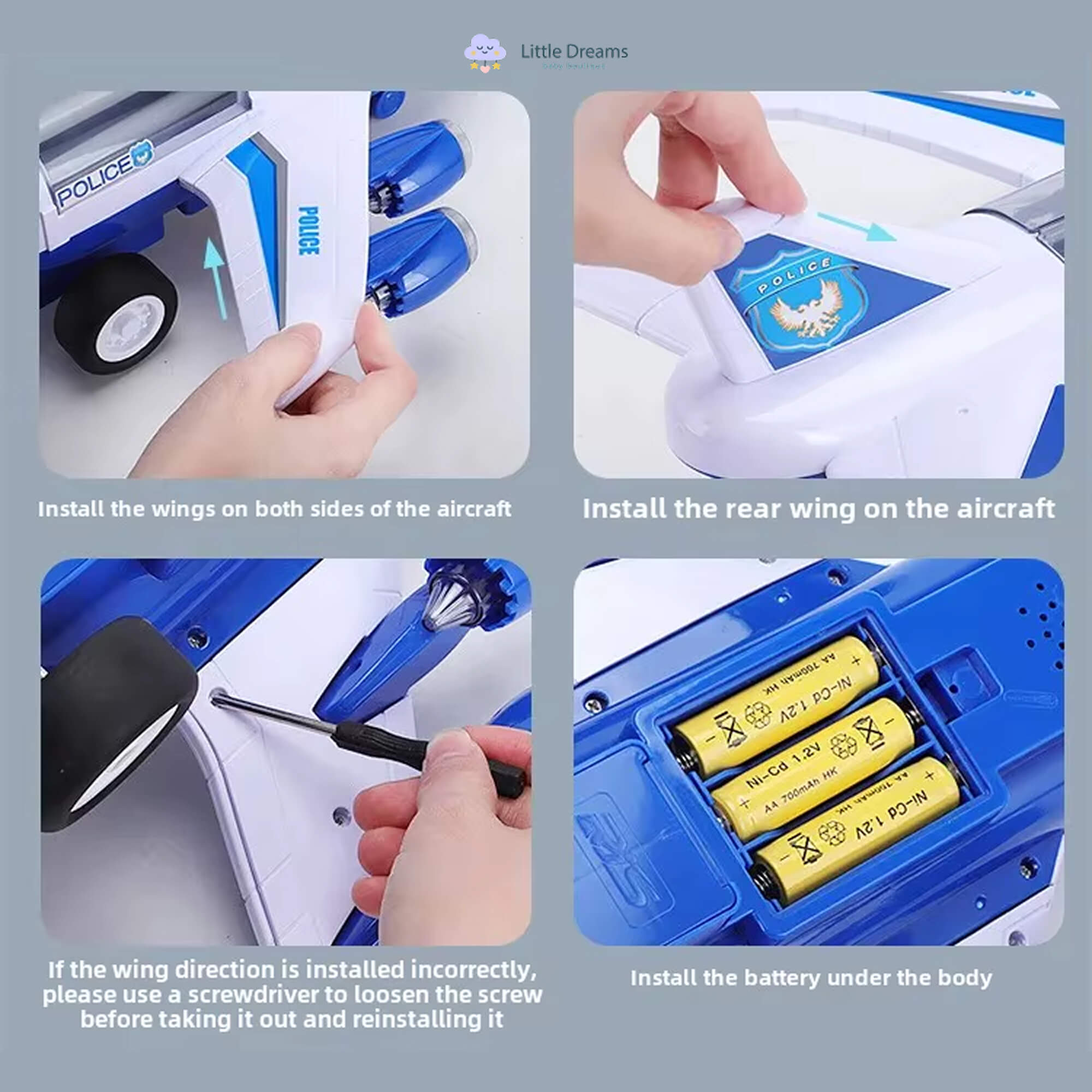 Transformative DIY Plane Toy | Boosts Creativity, Problem Solving & Engaging Educational Content for Kids Aged 3-5+ Years