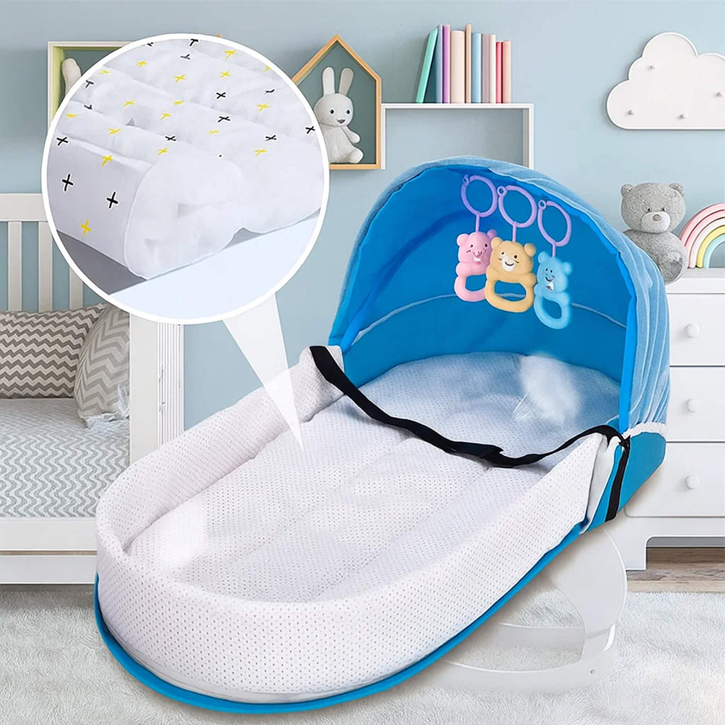 0-12 Months Travel Cot For Baby For Newborn Protection Mosquito Net Bassinet For Baby Foldable