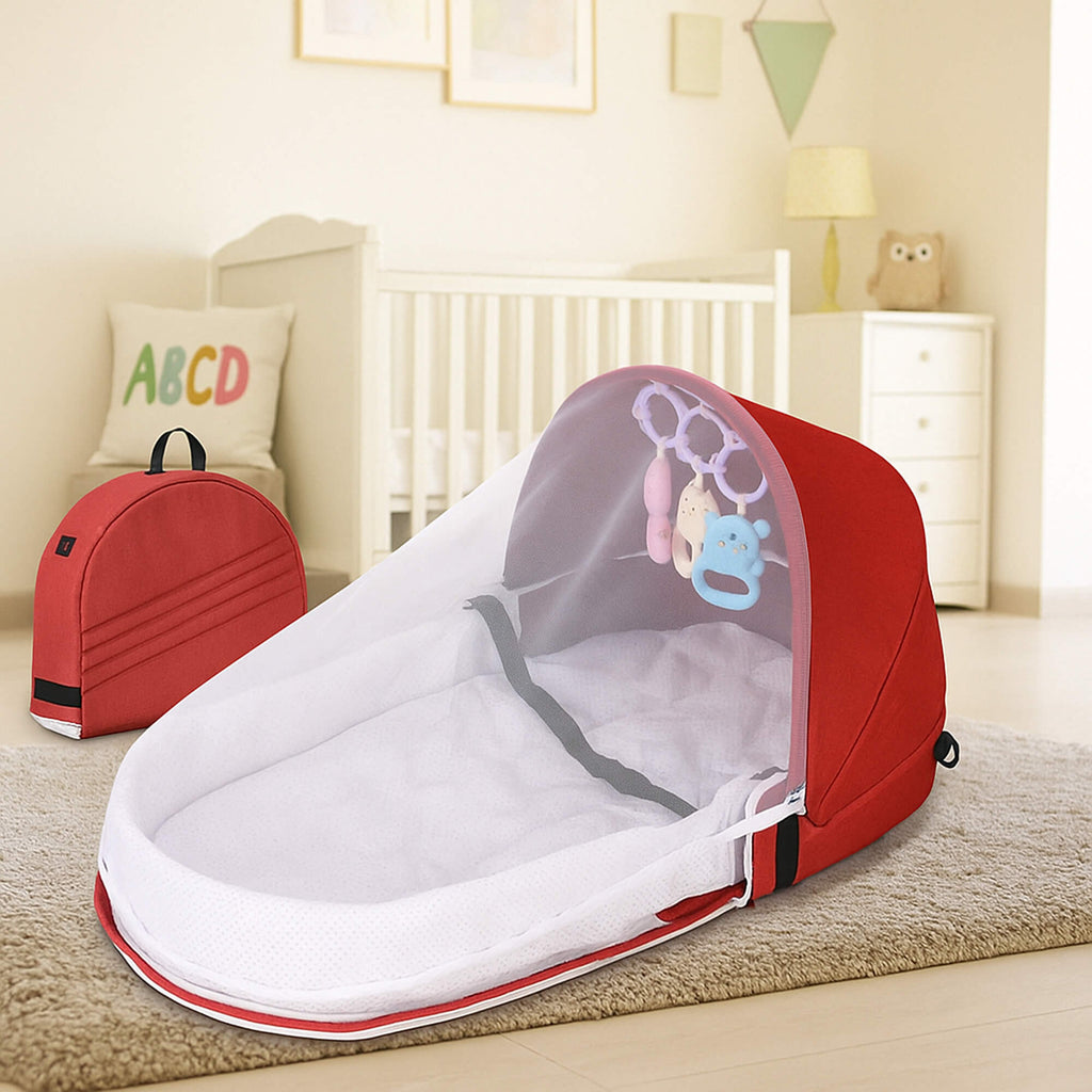 0-12 Months Travel Cot For Baby For Newborn Protection Mosquito Net Bassinet For Baby Foldable