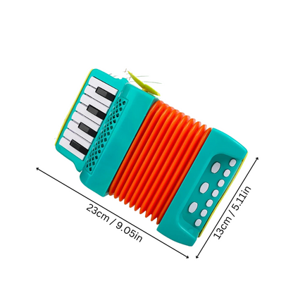 Colorful Accordion Toy for Kids | Lightweight, Ergonomic Design to Boost Rhythm Skills & Creativity for Ages 4-5+