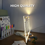 Children's Light Up Drawing Pad | Glow Art Neon Drawing Board for Kids