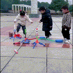 Stomping Stomp Toy Rocket Launcher Toy