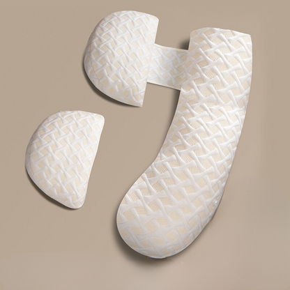 DreamNest™ | Pregnancy Pillow with Adjustable Support | Maternity Body Pillow for Back, Belly & Side Sleepers