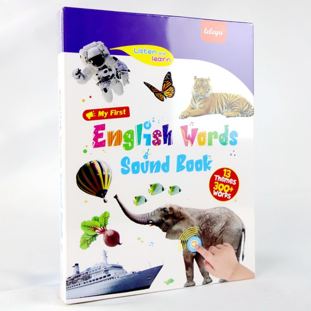 Talking English Learning Book for Children | Interactive Audio, Touch-Sensitive & Engaging for Early Language Development