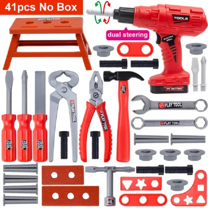 Child-Safe Tool Play Set | Non-Toxic, Lightweight Tools for Creative Imaginative Play and Skill Development