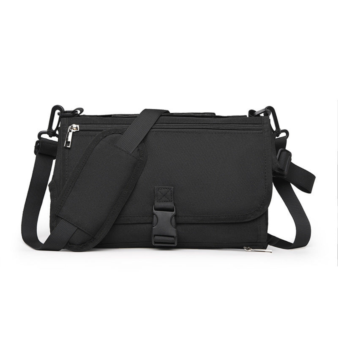 Compact Changing Mat with Pockets | Waterproof, Portable & Organized for On-the-Go Diaper Changes