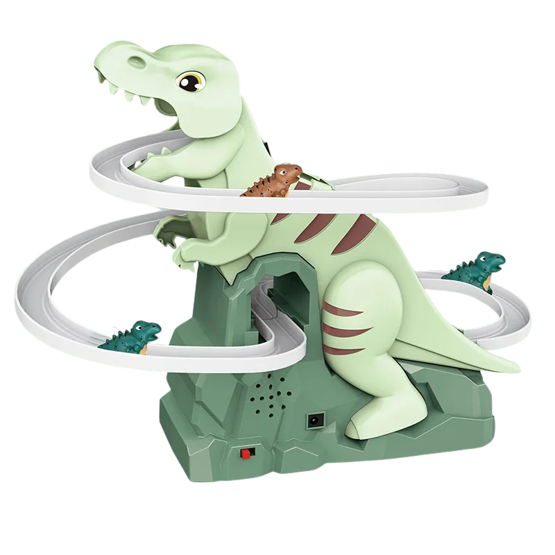 Dino-Powered Racing Track | Interactive Lights & Music for Kids Aged 3-5, Boosts Imagination and Motor Skills