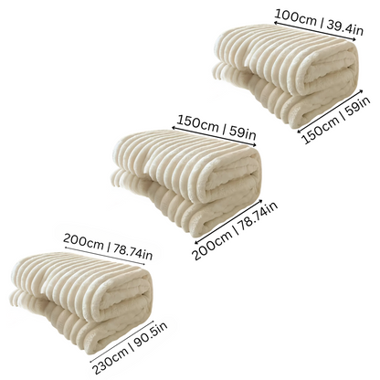 Soft Throw Blanket | Cozy and Plush Teddy Throw for Extra Comfort