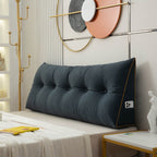 Luxury Chic Wedge Pillow | Backrest Cushion for Bed