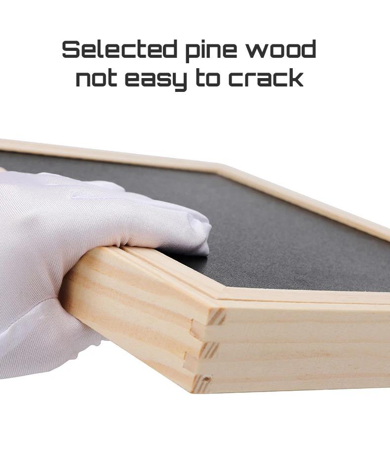 2-in-1 Montessori Drawing Board | Magnetic Whiteboard & Chalkboard for Kids' Creativity and Cognitive Skill Development