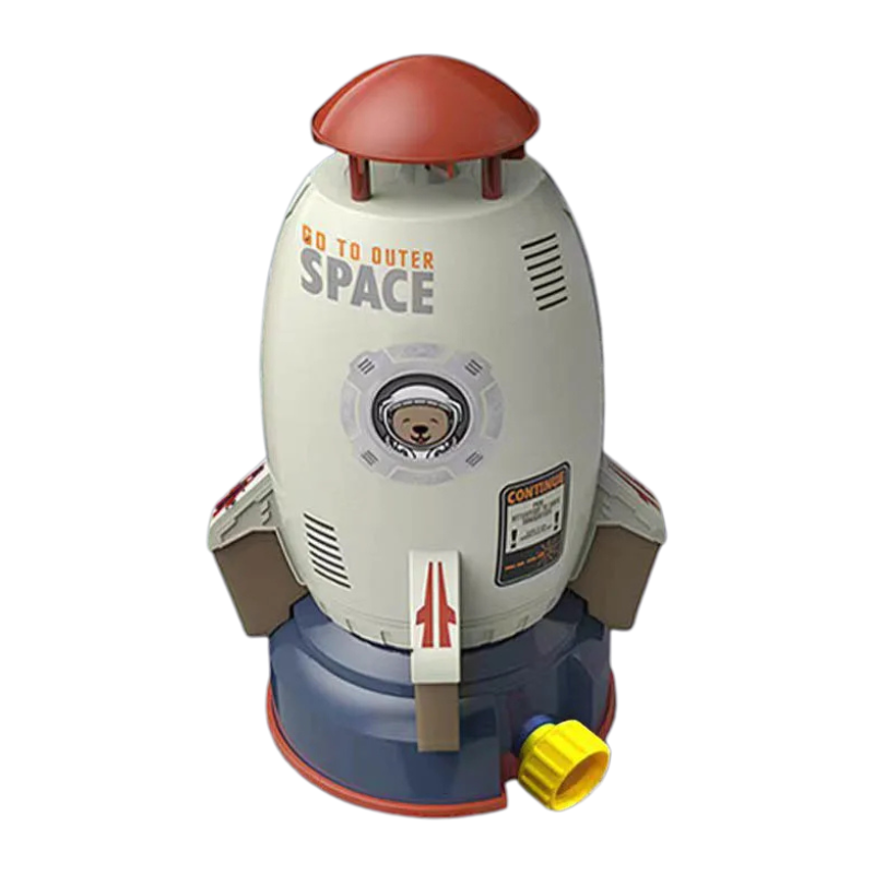 Customizable Water Rocket Toy | Quick Setup, Splash-Ready Fun for Outdoor Play & Active Kids 5+ Years