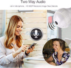 Light Bulb Security Camera | 360° Panoramic, WiFi Enabled with Night Vision for Home Surveillance