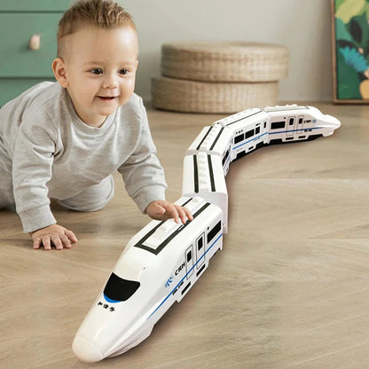Smart Chain Train Toy | Interactive, Durable & Educational Playset for Toddlers 2+