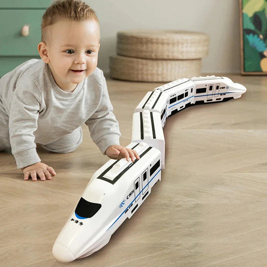 Smart Chain Train Toy | Interactive, Durable & Educational Playset for Toddlers 2+