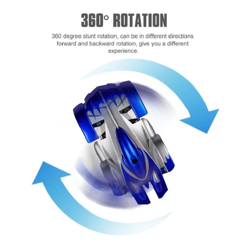 Wall & Ceiling RC Car | Gravity-Defying, Lightweight Stunt Vehicle for Kids 5+