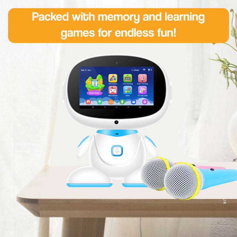 AI-Powered STEM Learning Robot | Interactive Apps, Karaoke & Dancing Fun for Kids Aged 6+