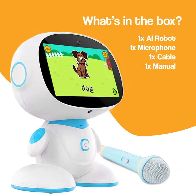 AI-Powered STEM Learning Robot | Interactive Apps, Karaoke & Dancing Fun for Kids Aged 6+
