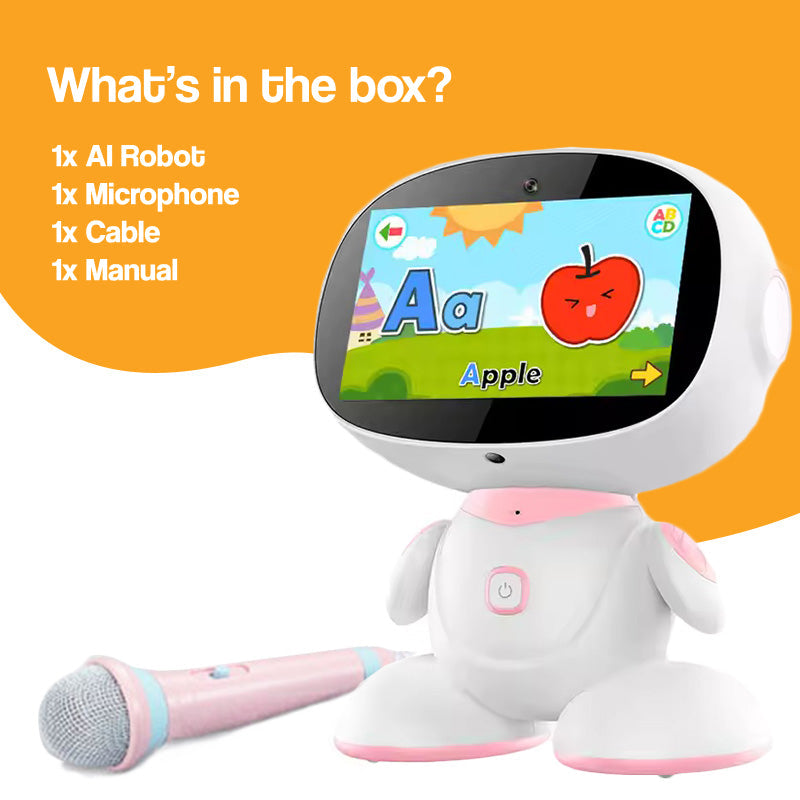AI-Powered STEM Learning Robot | Interactive Apps, Karaoke & Dancing Fun for Kids Aged 6+